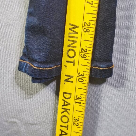 American Eagle jeans jeggings super stretch women's size 8 ink blue  akinny - Picture 11 of 13